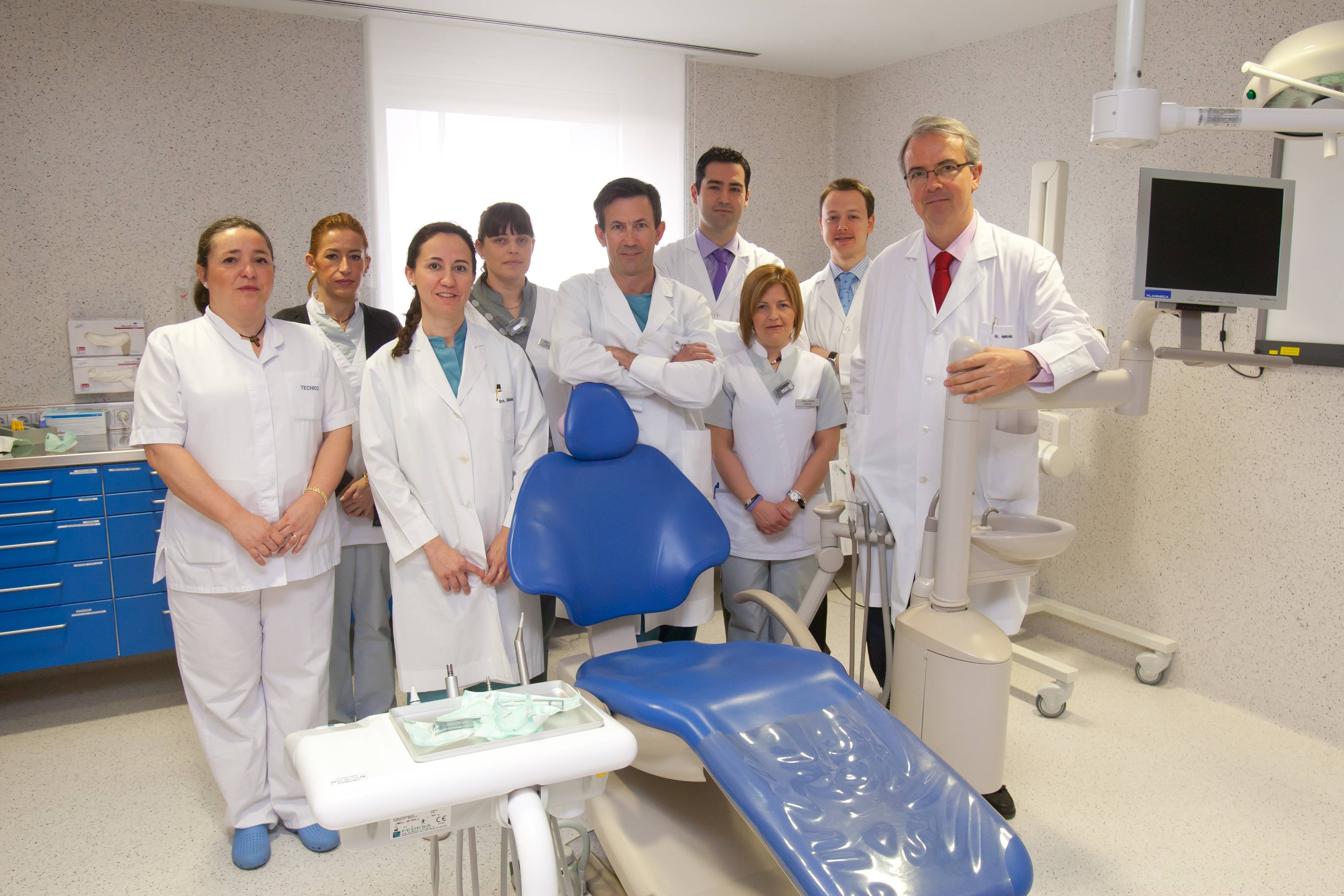 Equipo Maxilofacial y Unidad Dental Clínica Universidad de Navarra