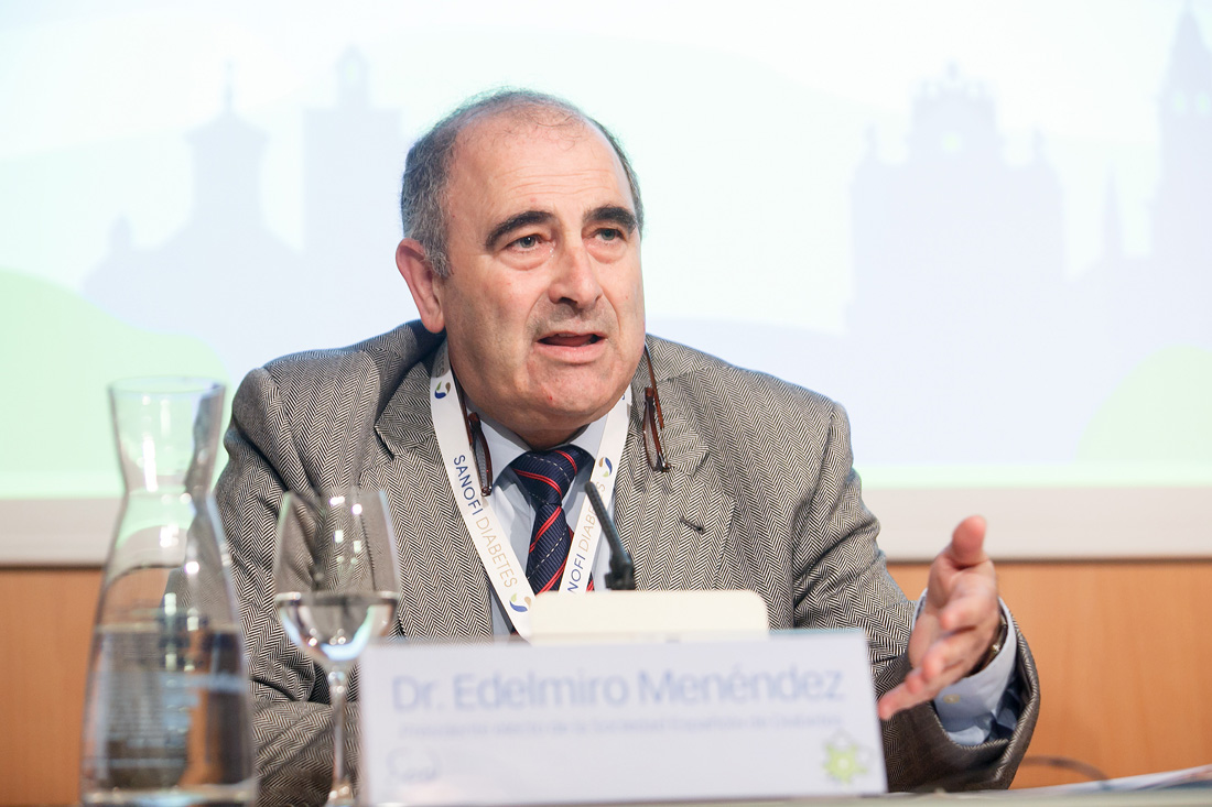 Doctor Edelmiro Menéndez Fuente: Sociedad Española de Diabetes (SED) 