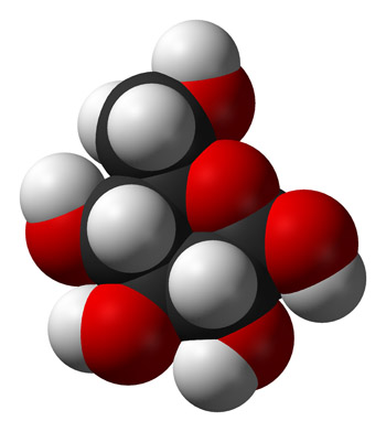 β-D-Glucosa β-D-Glucosa Dominio Público Fuente: Viquipèdia / Wikimedia Commons