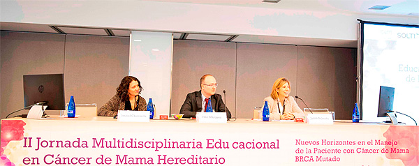 Doctores Isabel Chirivella, Iván Márquez y Judith Balmaña Fuente: Solti / Geicam / Berbés Asociados