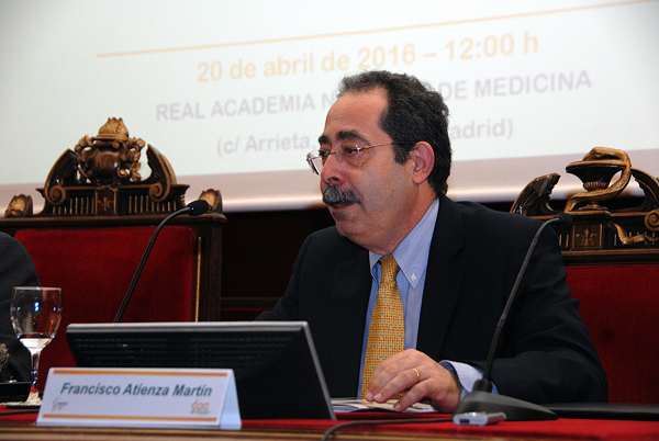 El doctor Francisco Atienza, uno de los participantes en la presentación Fuente: SEMERGEN