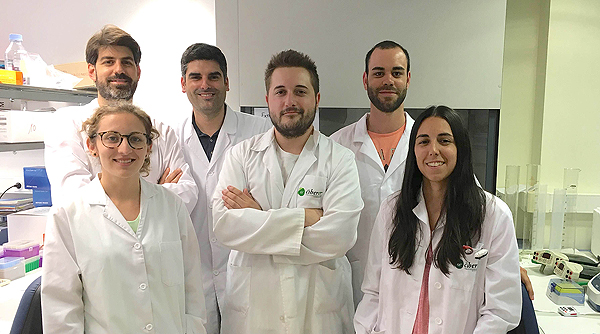 Miembros del equipo de investigación del CIBER en la Universitat de València liderado por el Dr. Federico Pallardó que ha participado en esta investigación Fuente: Centro de Investigación Biomédica en Red (CIBER)