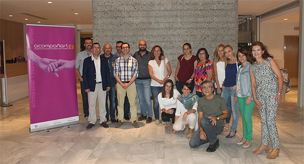 Psicólogos de la Asociación de enfermos de Crohn y colitis ulcerosa (ACCU) del proyecto AcompañartEII Fuente: ACCU España / Agencia Ketchum