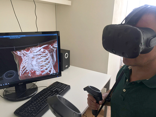 Realidad virtual Fuente: Asociación de Investigadores en eSalud / IRYCIS-Hospital Ramón y Cajal / COM SALUD