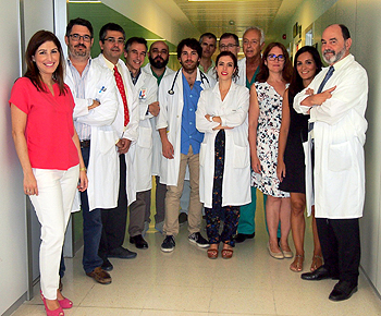 Investigadores del CIBERCV de Málaga Fuente: CIBERCV / Centro de Investigación Biomédica en Red (CIBER)