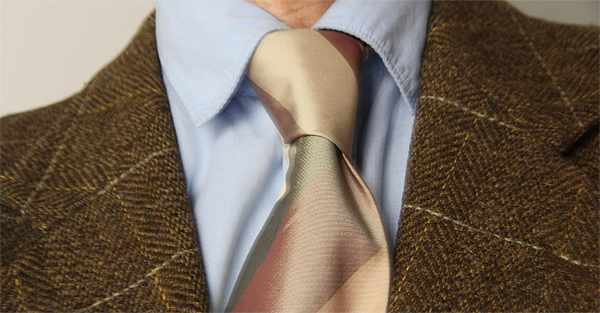 Una persona con corbata (Imagen modificada) Autor/a del original: pedrojperez Fuente: morguefile.com (free images) 