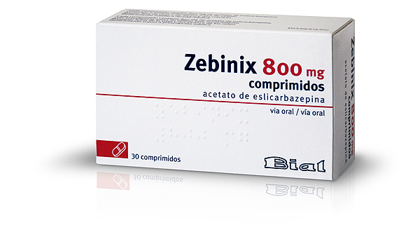 Zebinix® (acetato de eslicarbazepina)  Fuente: Bial / Eisai / Cícero Comunicación