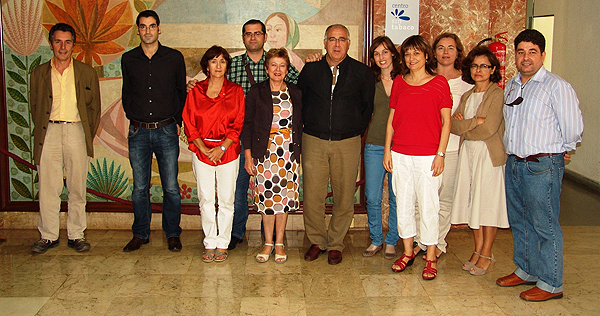 Grupo de investigación del CIBERESP que lidera Carmen Navarro en el Instituto Murciano de Investigación Biosanitaria Virgen de la Arrixaca Fuente: CIBERESP / Centro de Investigación Biomédica en Red (CIBER)