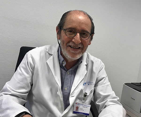 Doctor Antolín López Viña Fuente: SEPAR