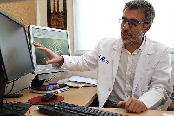 Doctor Israel Molina Fuente: Hospital Vall d’Hebron 