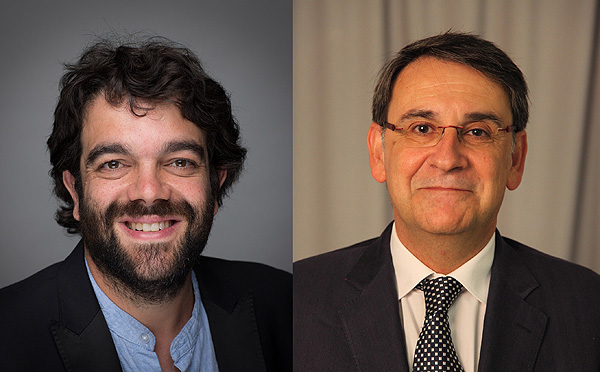 Los investigadores Daniel Prieto-Alhambra (CIBERFES) (a la izquierda) y Dídac Mauricio (CIBERDEM) Fuente: CIBERFES / CIBERDEM / CIBER (Consorcio Centro de Investigación Biomédica en Red, M.P