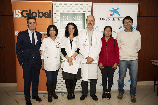 Presentación de la iniciativa contra el Chagas Fuente: Hospital Clínic / ISGlobal / Fundación Bancaria "la Caixa"