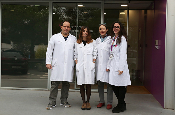 Grupo de Investigación liderado por la Dra. Lleonart (segunda por la dcha) Fuente: Hospital Universitario Vall d’Hebron 