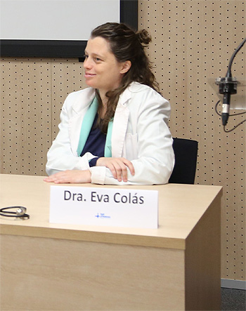 Dra. Eva Colás Fuente: Hospital Vall d’Hebron / VHIR