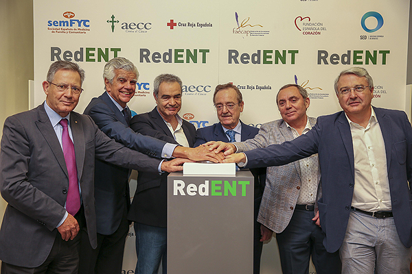Imágenes de la presentación de la nueva red Fuente: RedENT / Fundación Española del Corazón 