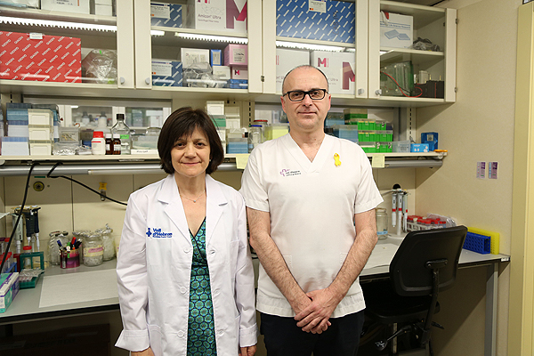Los Drs. Francina Munell y Ramon Martí Fuente: VHIR / Hospital Vall d'Hebron  