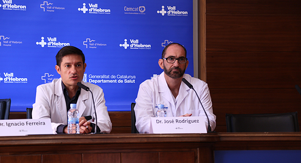 Drs. Ignacio Ferreira y José Rodríguez Fuente: Hospital Vall d’Hebron / VHIR 