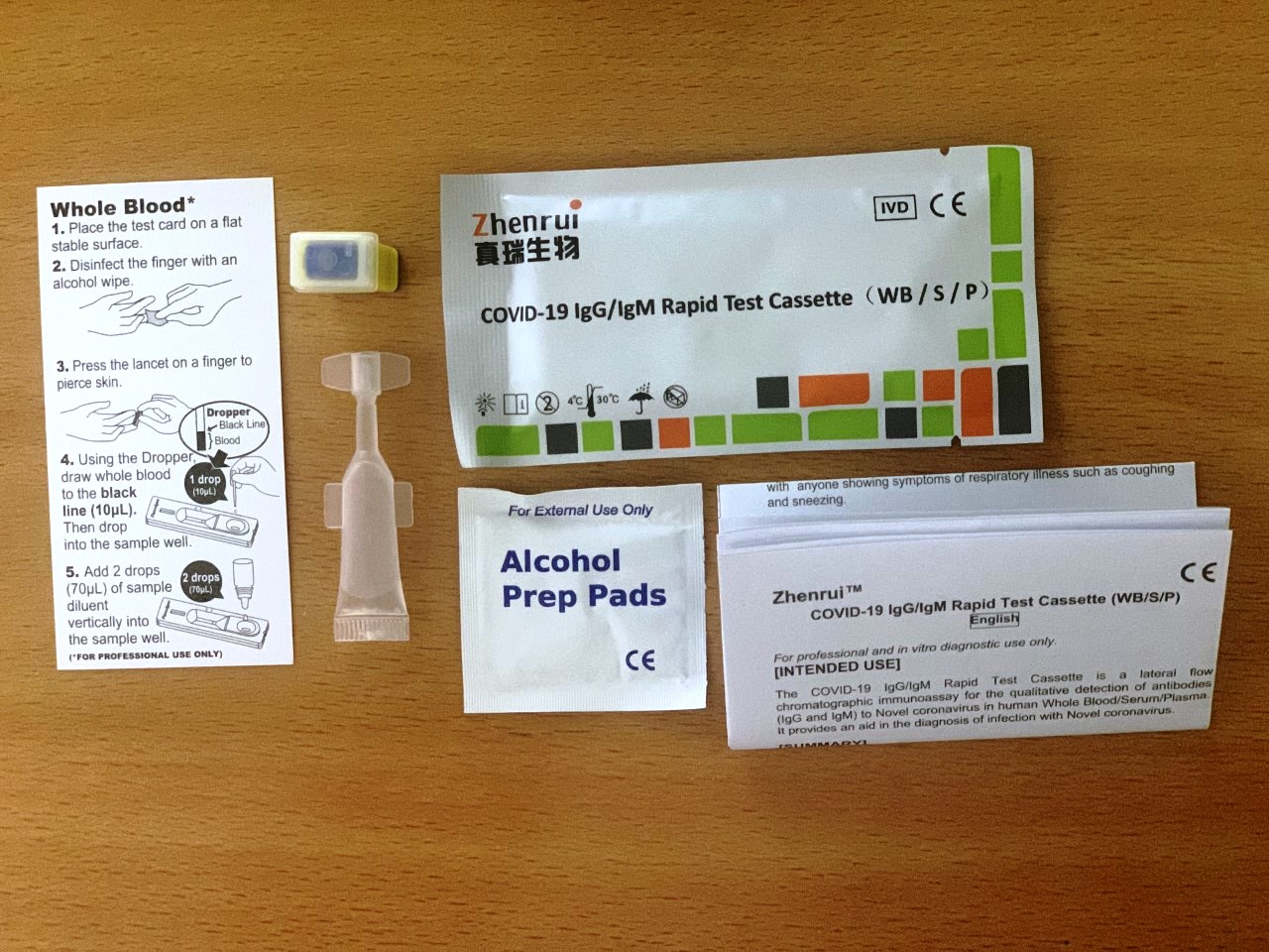 Test R Pido Serol Gico Protectline Coronavirus Covid Farmacosalud