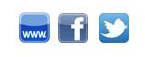 iconos www facebook twitter