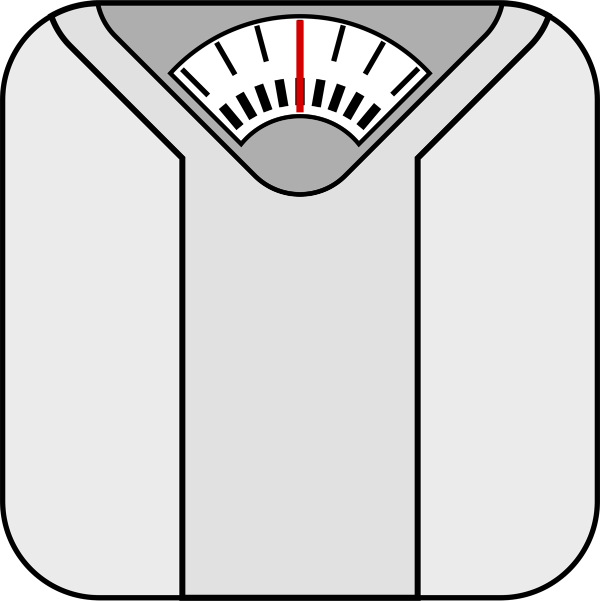 báscula doméstica balanza peso corporal pesarse - Farmacosalud