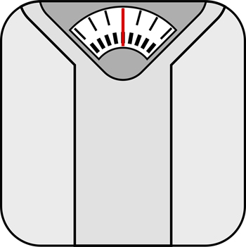 222 báscula doméstica balanza peso corporal pesarse - Farmacosalud