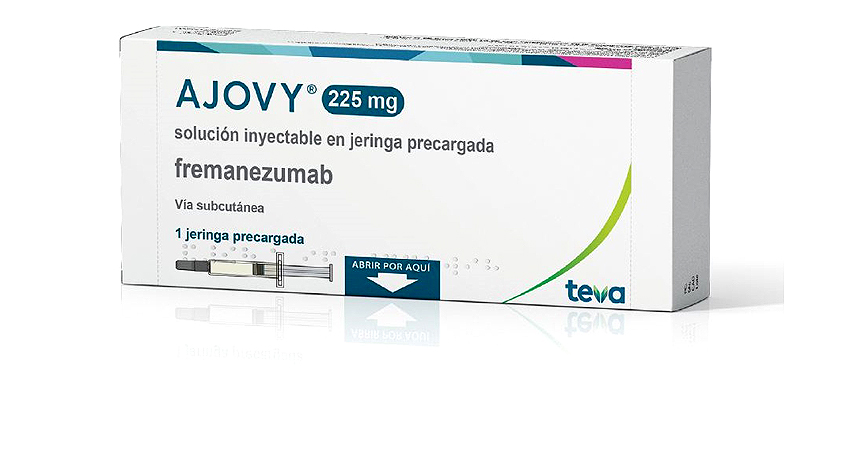 (portada) AJOVY fremanezumab Ajovy TEVA