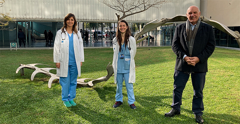 (portada) investigadores Núria Ribas, Andrea Izquierdo y Jaume Marrugat