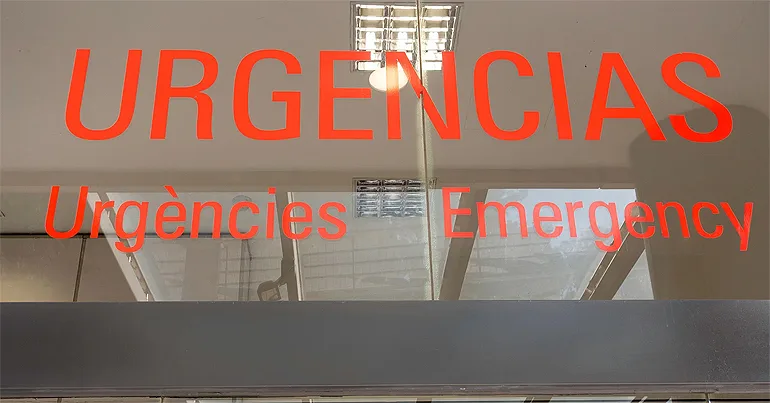 (portada 3) URGENCIAS 2 unidad urgencias emergencias hospital letrero