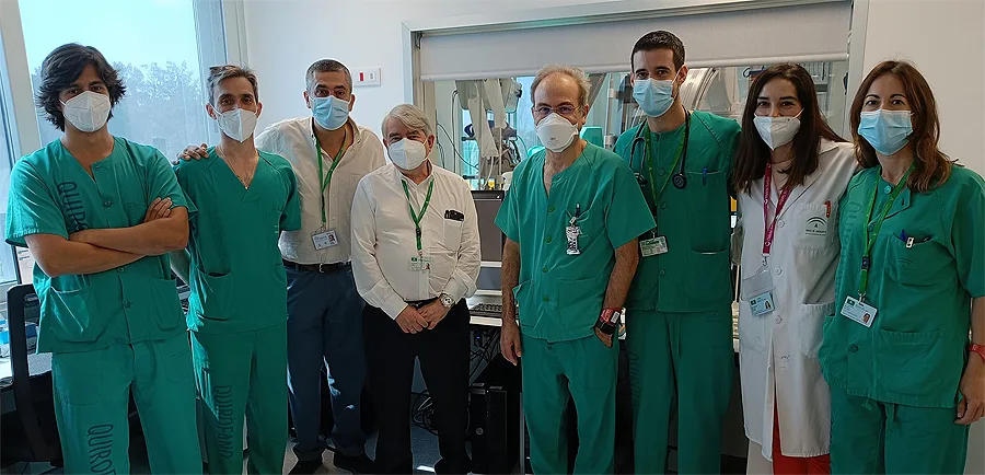 (portada) Equipo investigador Hospital Virgen Victoria Málaga Plataforma BIONAND