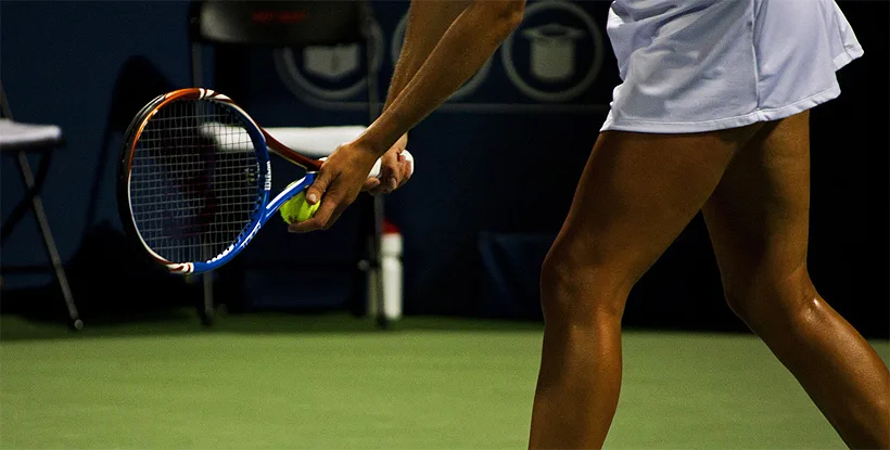 (portada) mujer deportista deporte tenis tenista femenina