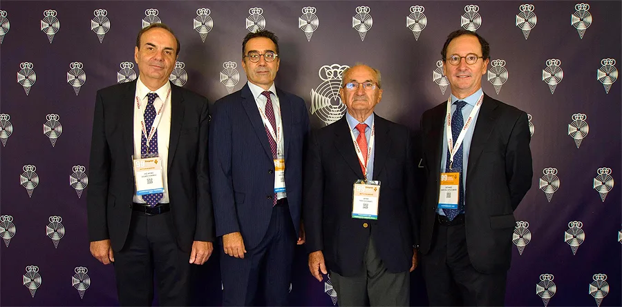 (portada) Inauguracion SEO 2023 José A Gegúndez, Julián García Feijoo, Antonio Piñero y José Manuel Benítez del Castillo