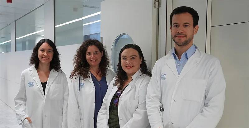 (portada) TeamVIGex doctores María Vila Casadesús, Elena Garralda, Ana Vivancos y Alberto Hernando Calvo