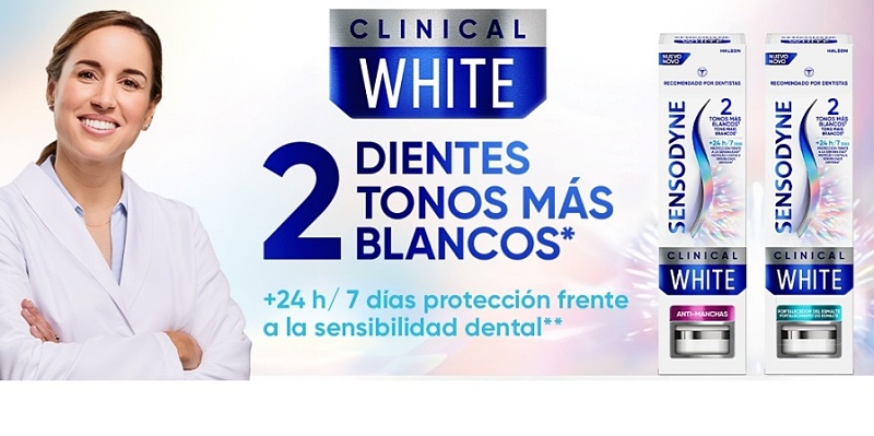 (portada 2) Sensodyne Clinical White