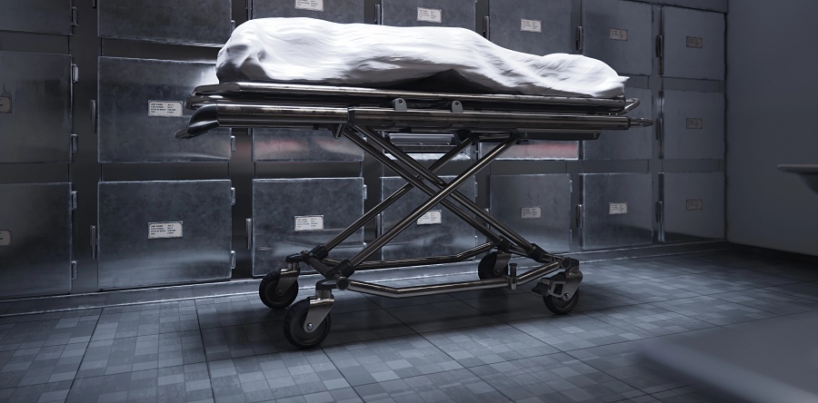 (portada) muerte suicidio morgue cadáver tapado sábana mortuorio defunción suicidarse fallecimiento